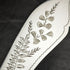 1899 British Antique Silver Plated Fish Server Set Deer Antlers Handle